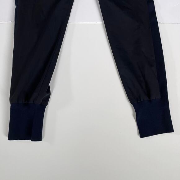 3.1 Phillip Lim Womens Mid-Rise Split Hem Jogger Pants Black Navy Size 2 - Picture 3 of 13